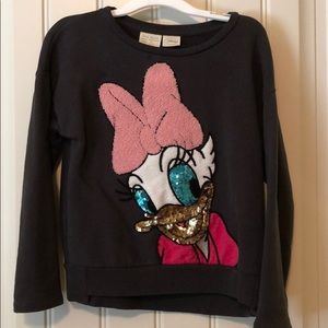 Zara Daisy Duck sweatshirt!! Great condition